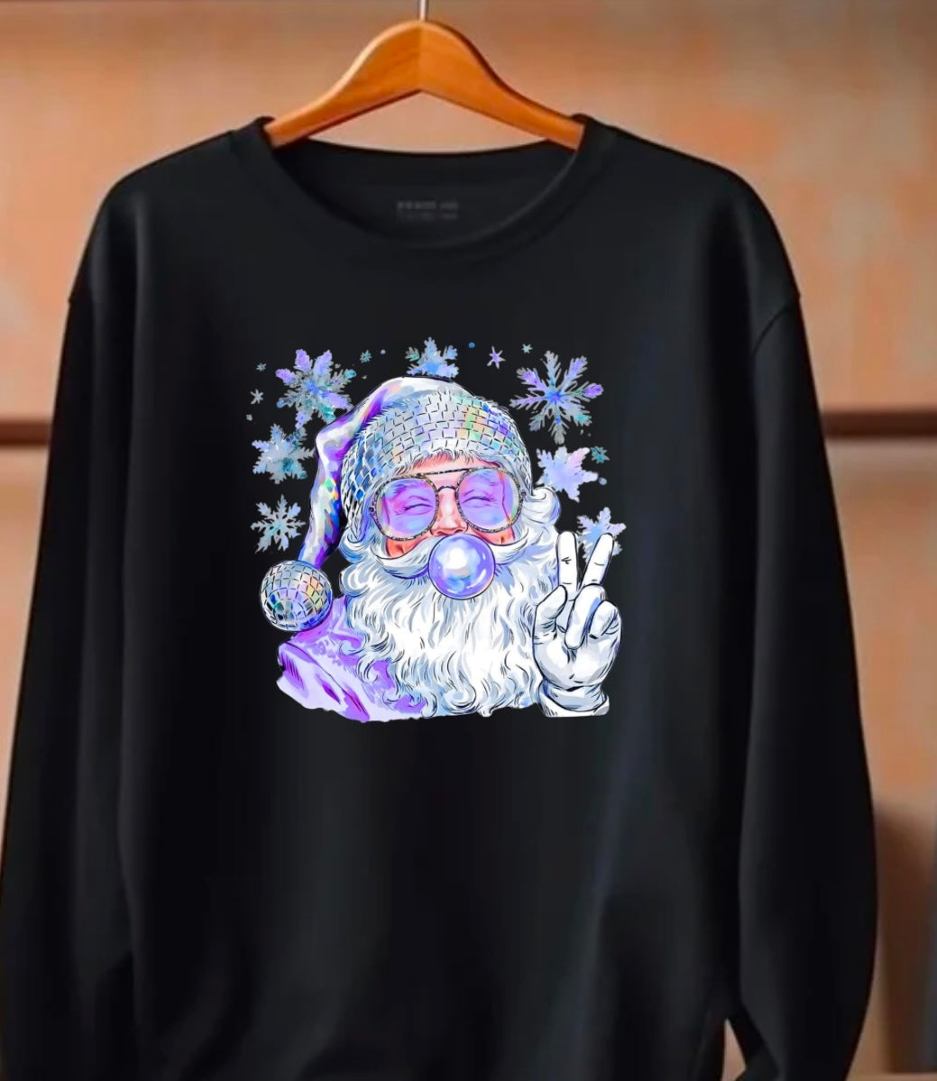 Purple Santa