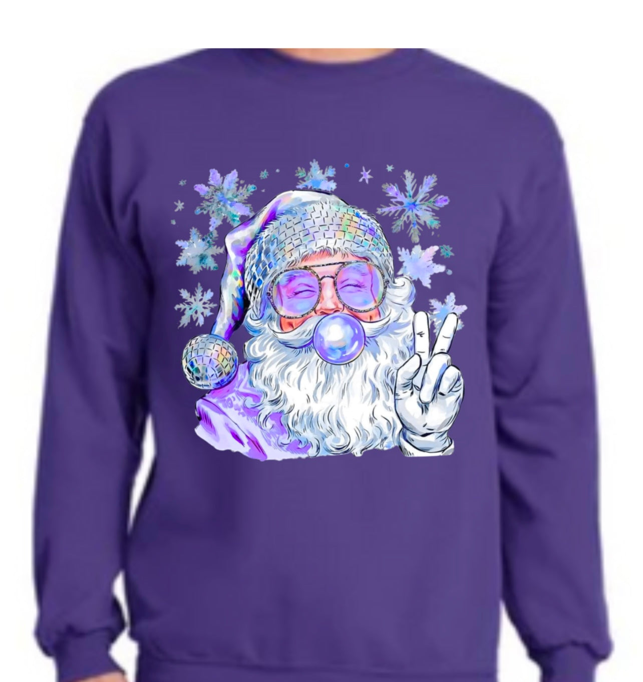 Purple Santa