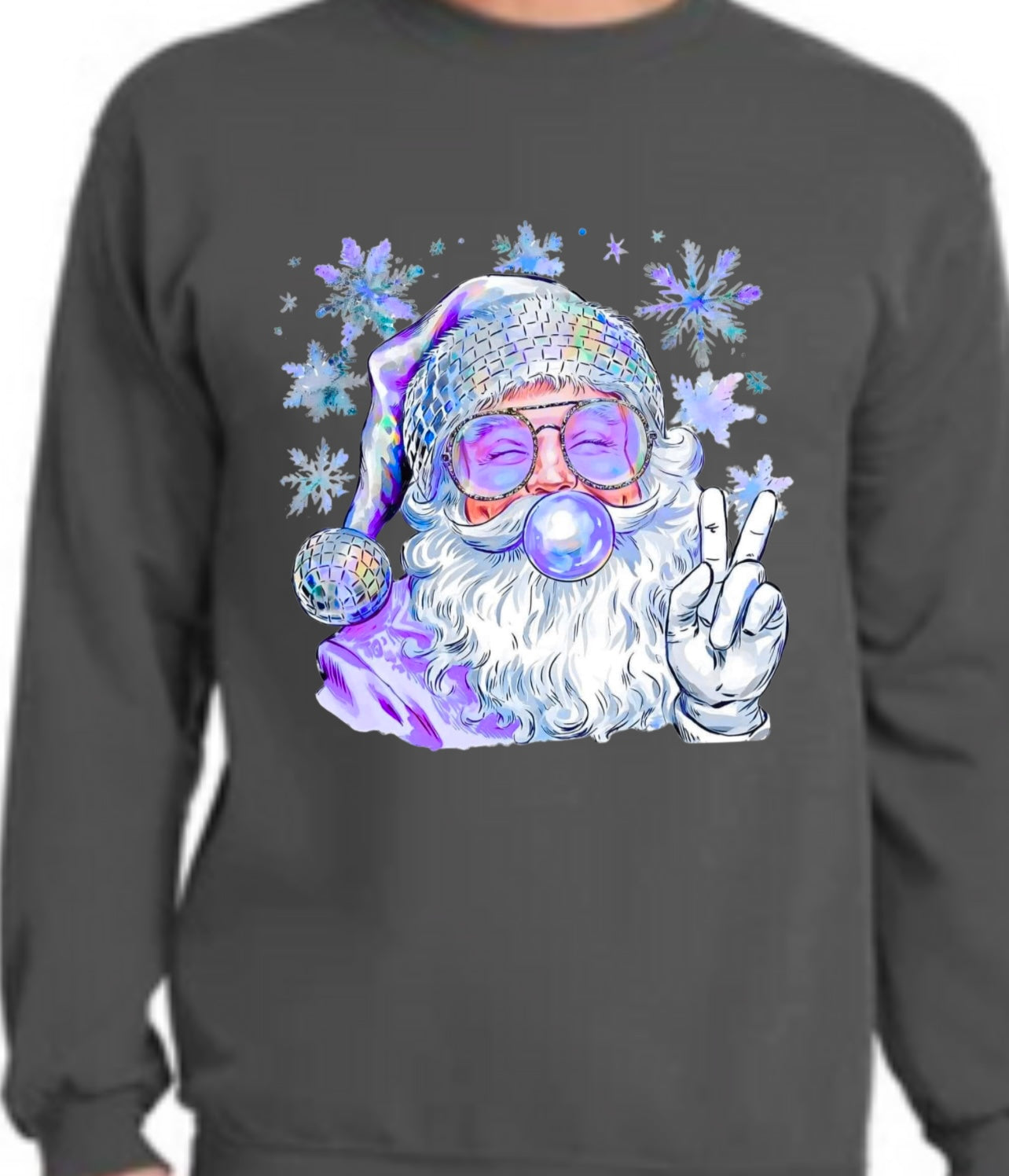 Purple Santa